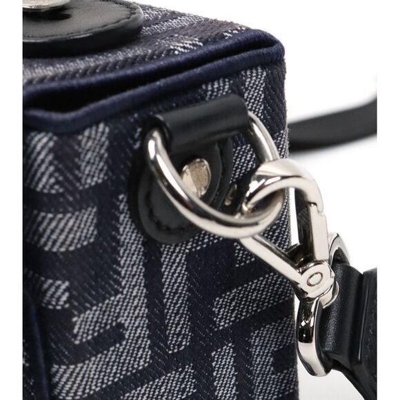 Black Juka Baguette Trunk Crossbody Bag - Picture 8 of 10